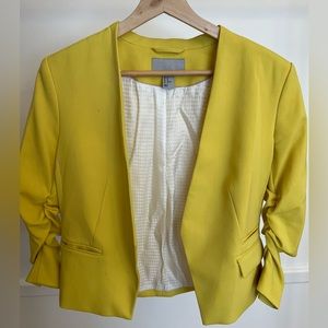 H&M Cropped Blazer Sz 10
